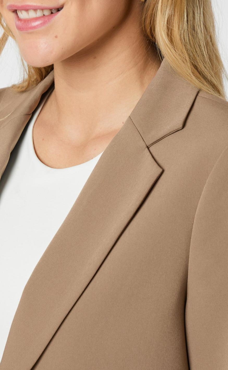 Neo Noir Blazer - Avery Suit - Dusty Brown