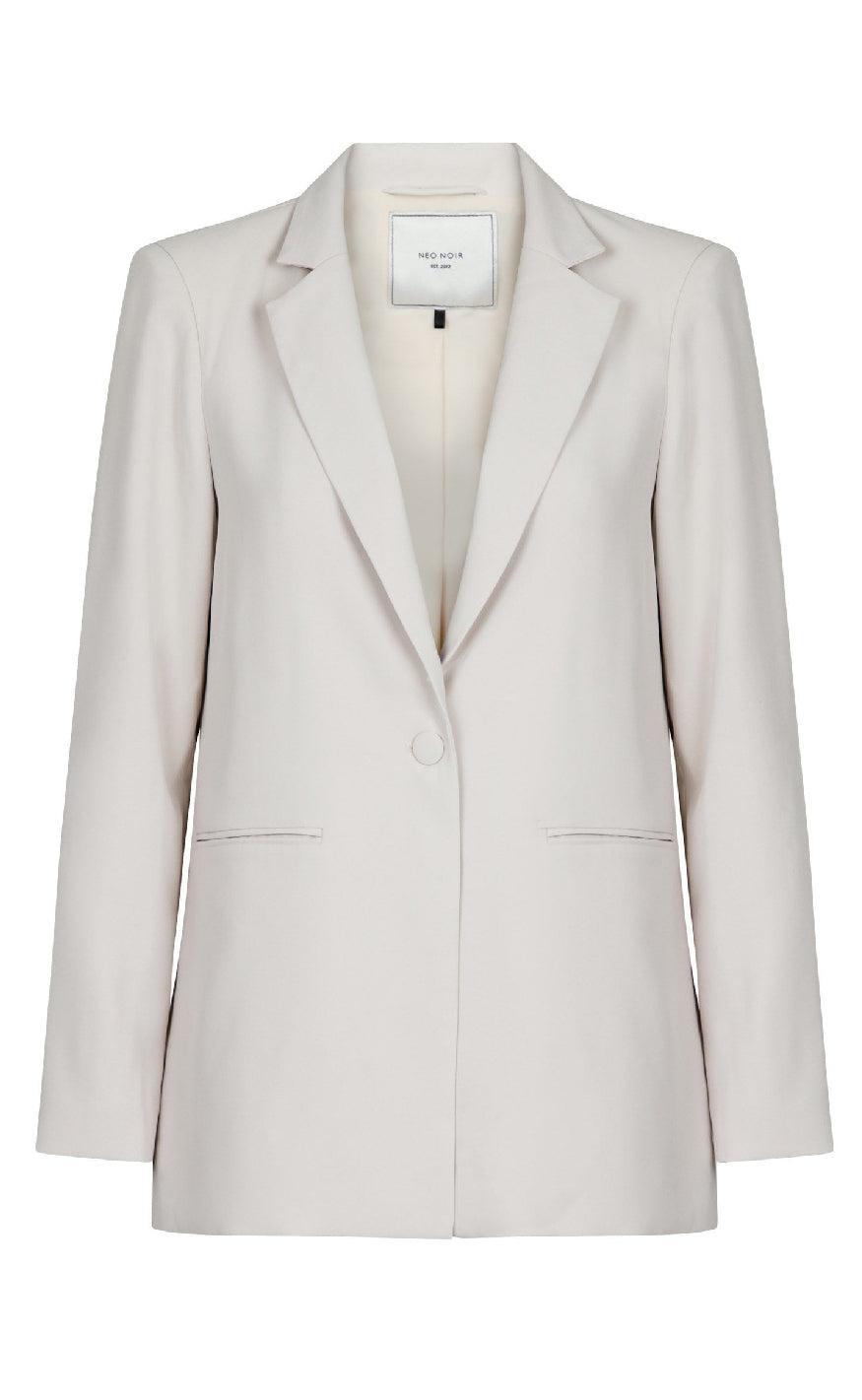 Neo Noir Blazer - Avery Woven - Ivory
