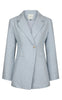 Neo Noir Blazer - Bowie Herringbone - Light Blue