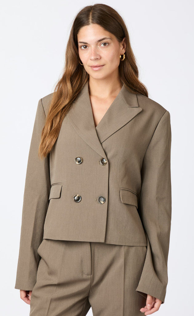 Neo Noir Blazer - Conan Structure - Khaki