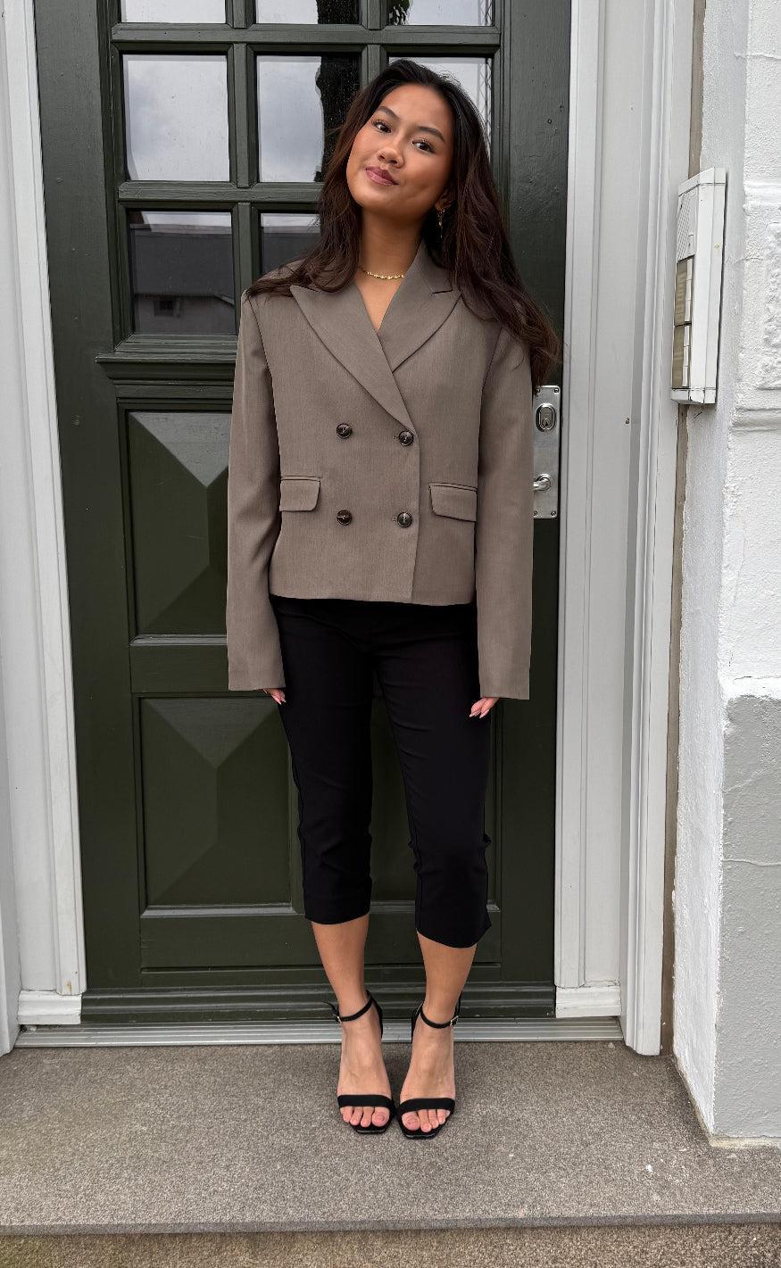 Neo Noir Blazer - Conan Structure - Khaki