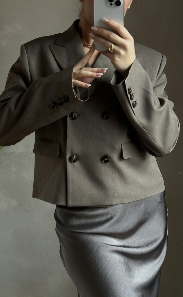 Neo Noir Blazer - Conan Structure - Khaki