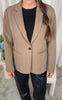 Neo Noir Blazer - Francine - Dusty Brown