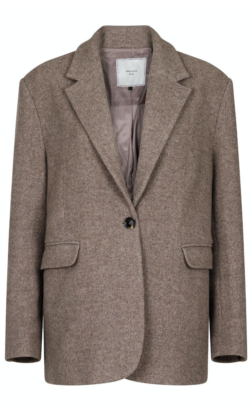 Neo Noir Blazer - Gaby - Sand Melange