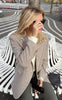 Neo Noir Blazer - Gaby - Sand Melange