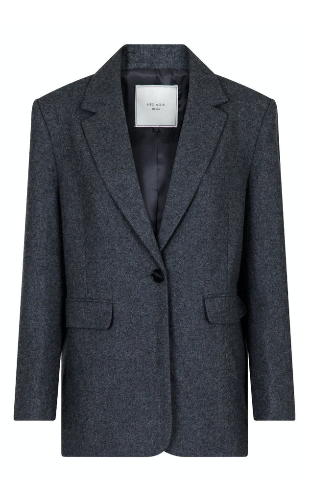 Neo Noir Blazer - Gaby Structure - Dark Grey