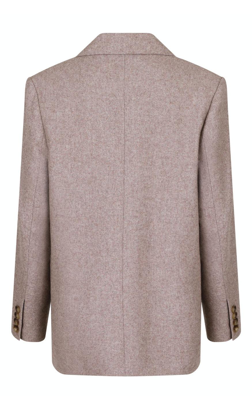 Neo Noir Blazer - Gaby Structure - Sand Melange