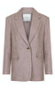 Neo Noir Blazer - Gaby Structure - Sand Melange
