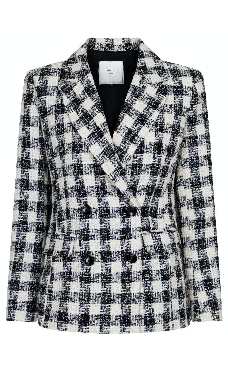 Neo Noir Blazer - Vivi - Black/White