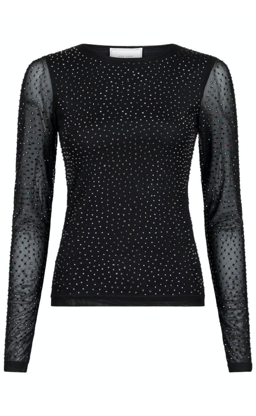 Neo Noir Blouse - Basira - Black