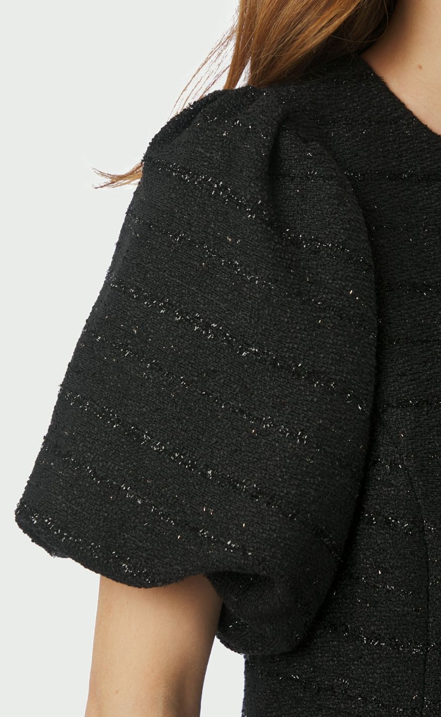 Neo Noir Bluse - Anela Boucle - Black