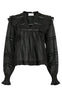 Neo Noir Bluse - Aurika S Voile - Black