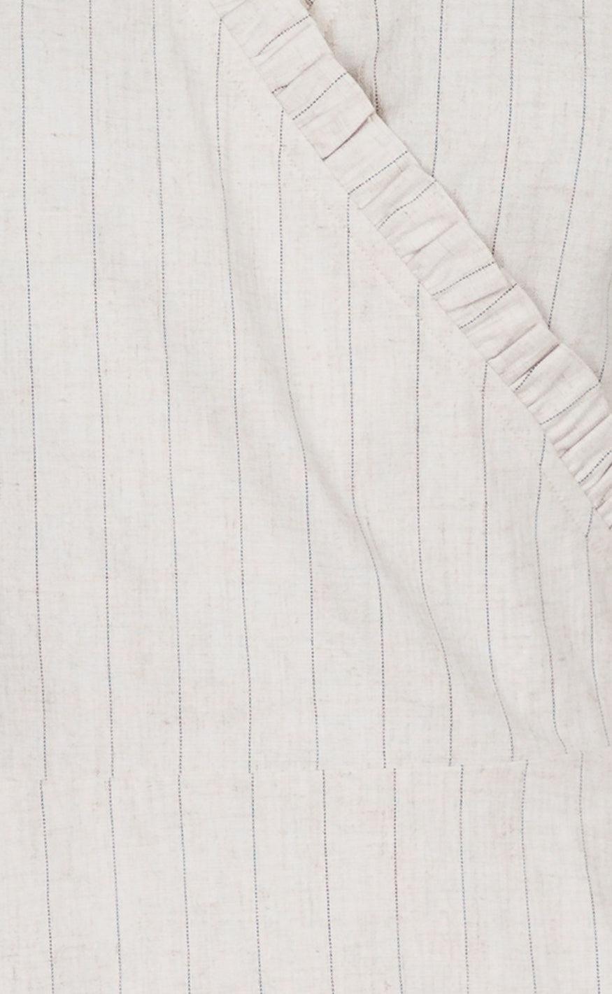 Neo Noir Bluse - Bellia Summer Stripe - Natural