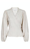 Neo Noir Bluse - Bellia Summer Stripe - Natural
