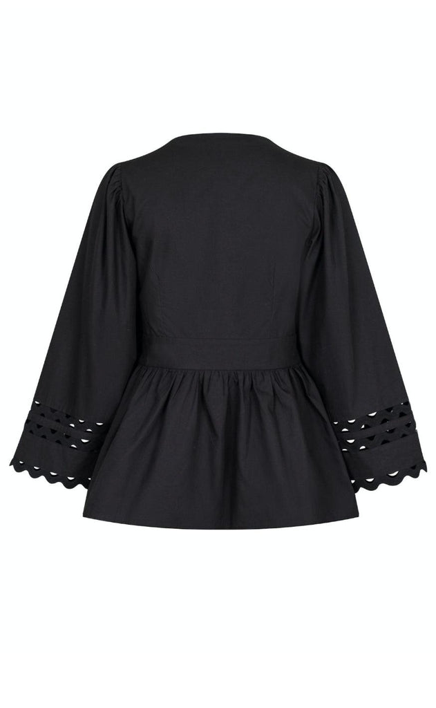 Neo Noir Bluse - Depsi - Black