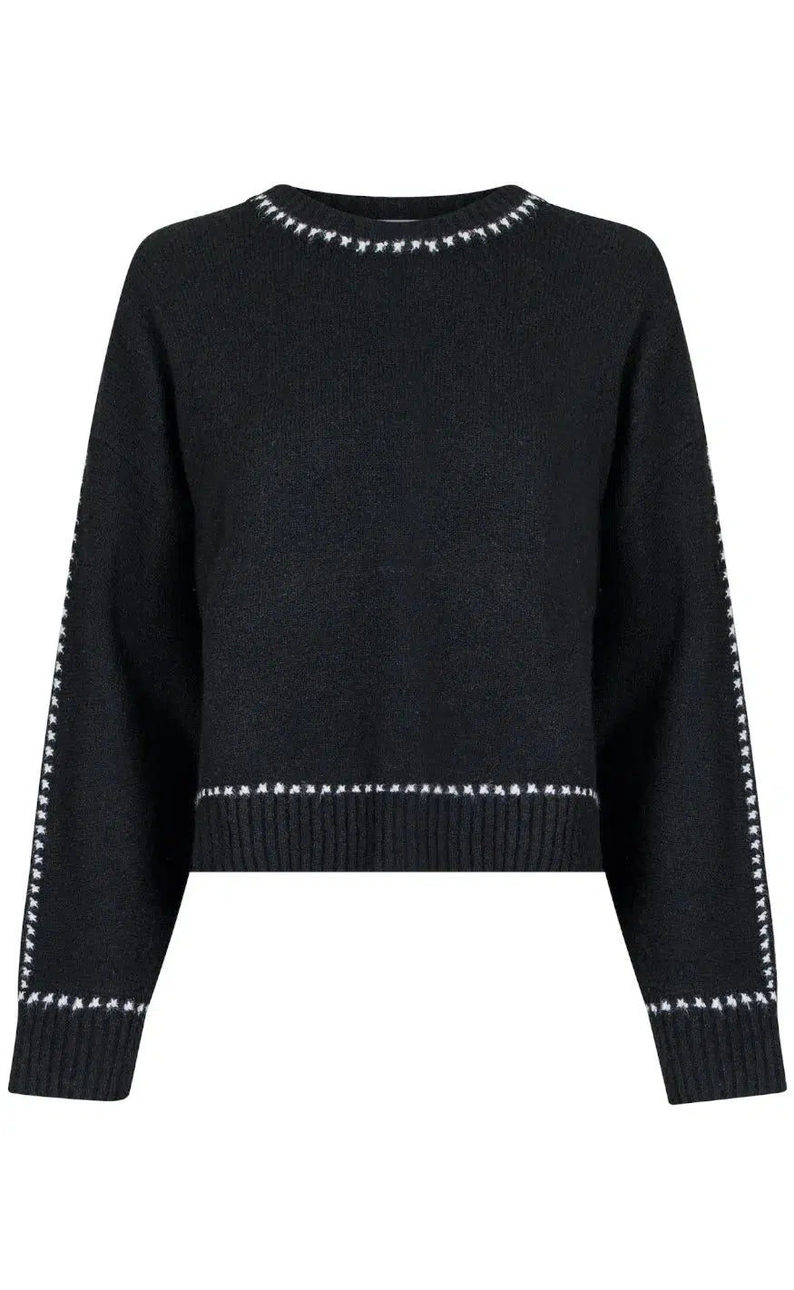 Neo Noir Bluse - Detri - Black