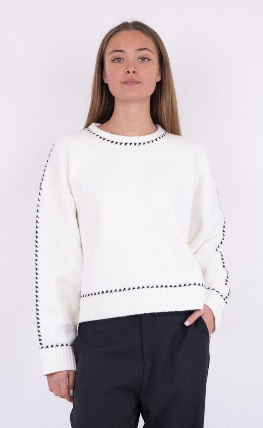 Neo Noir Bluse - Detri - Off White