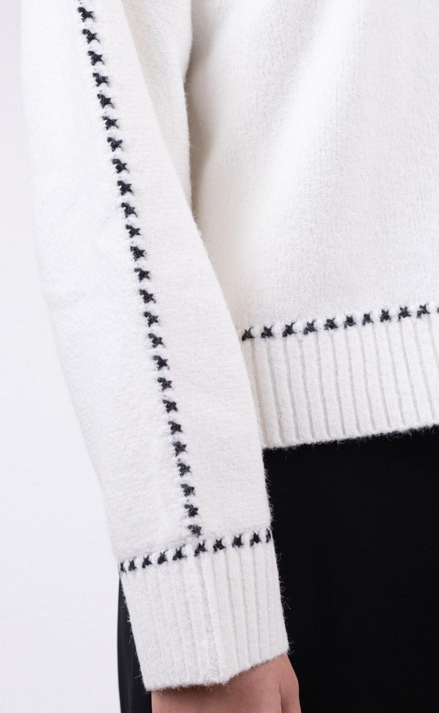 Neo Noir Bluse - Detri - Off White