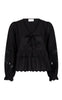 Neo Noir Bluse - Eden Embroidery - Black