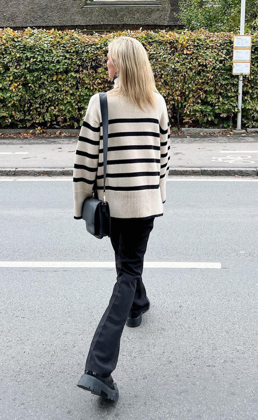 Neo Noir Bluse - Fanning - Sand