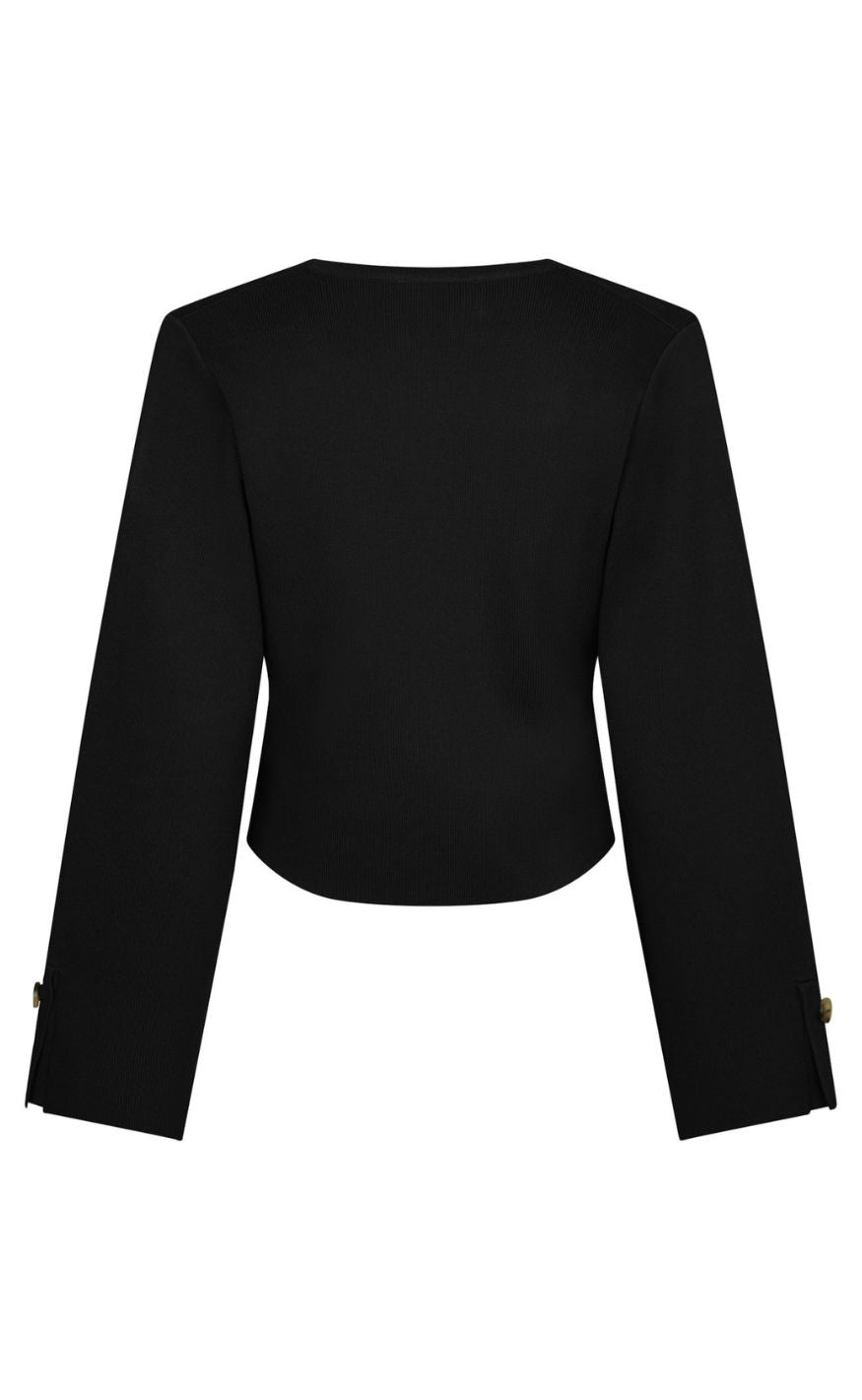 Neo Noir Bluse - Fulvia - Black