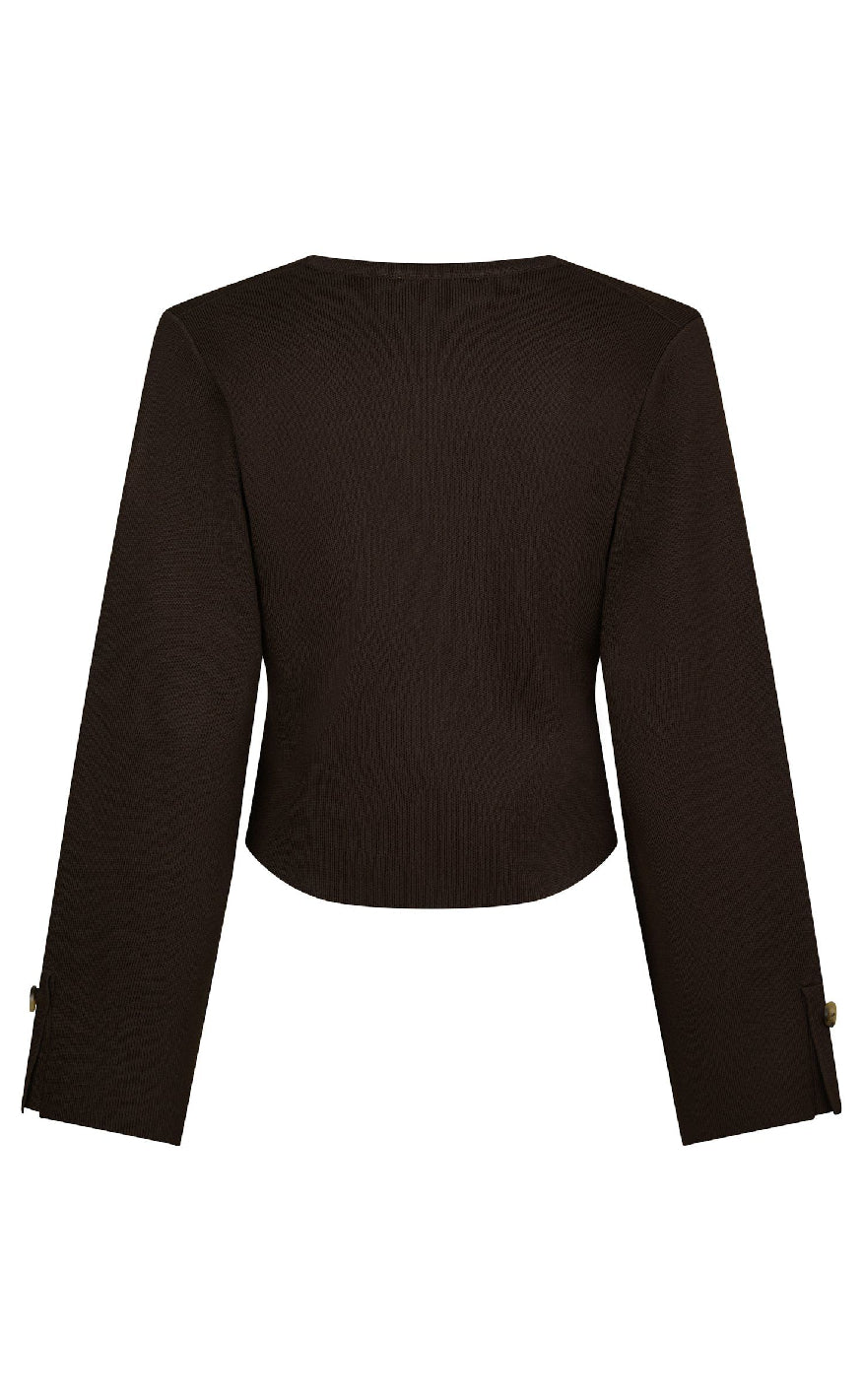 Neo Noir Bluse - Fulvia - Dark Brown