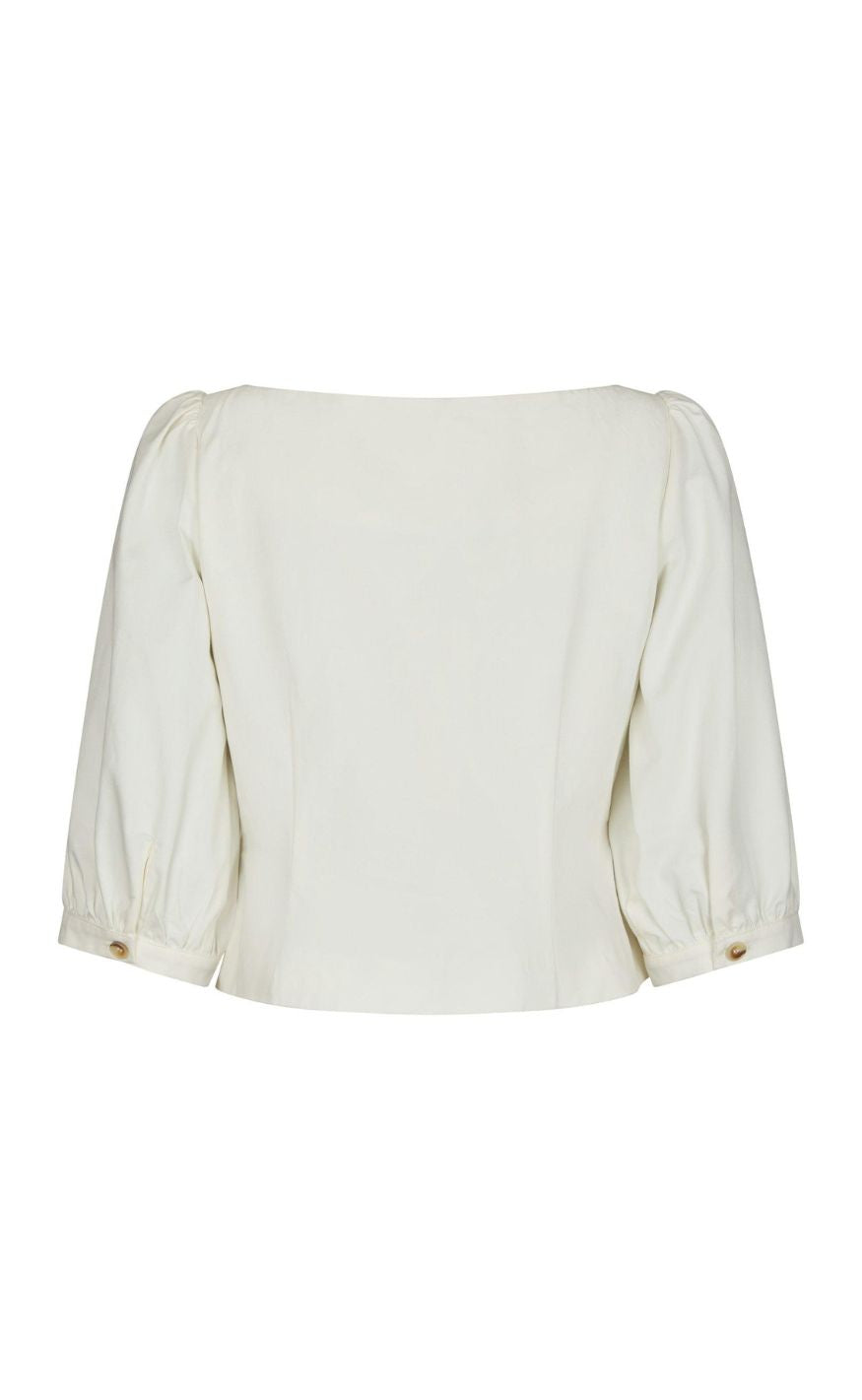 Neo Noir Bluse - Jeannie Twil - Off White