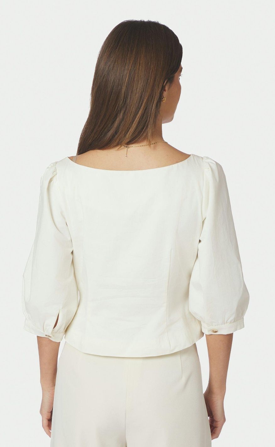 Neo Noir Bluse - Jeannie Twil - Off White