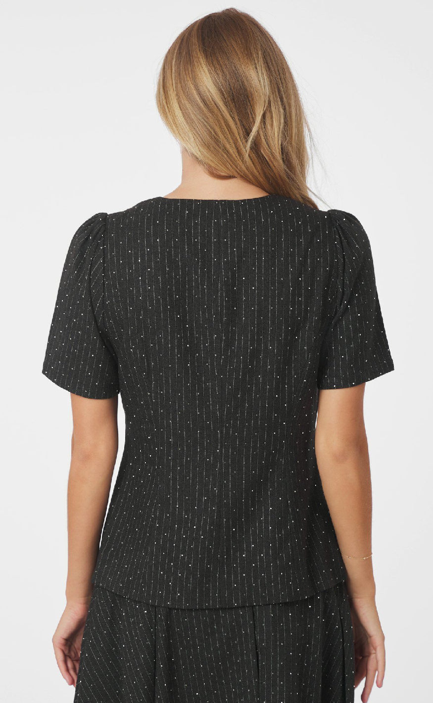 Neo Noir Bluse - Jules - Antracit