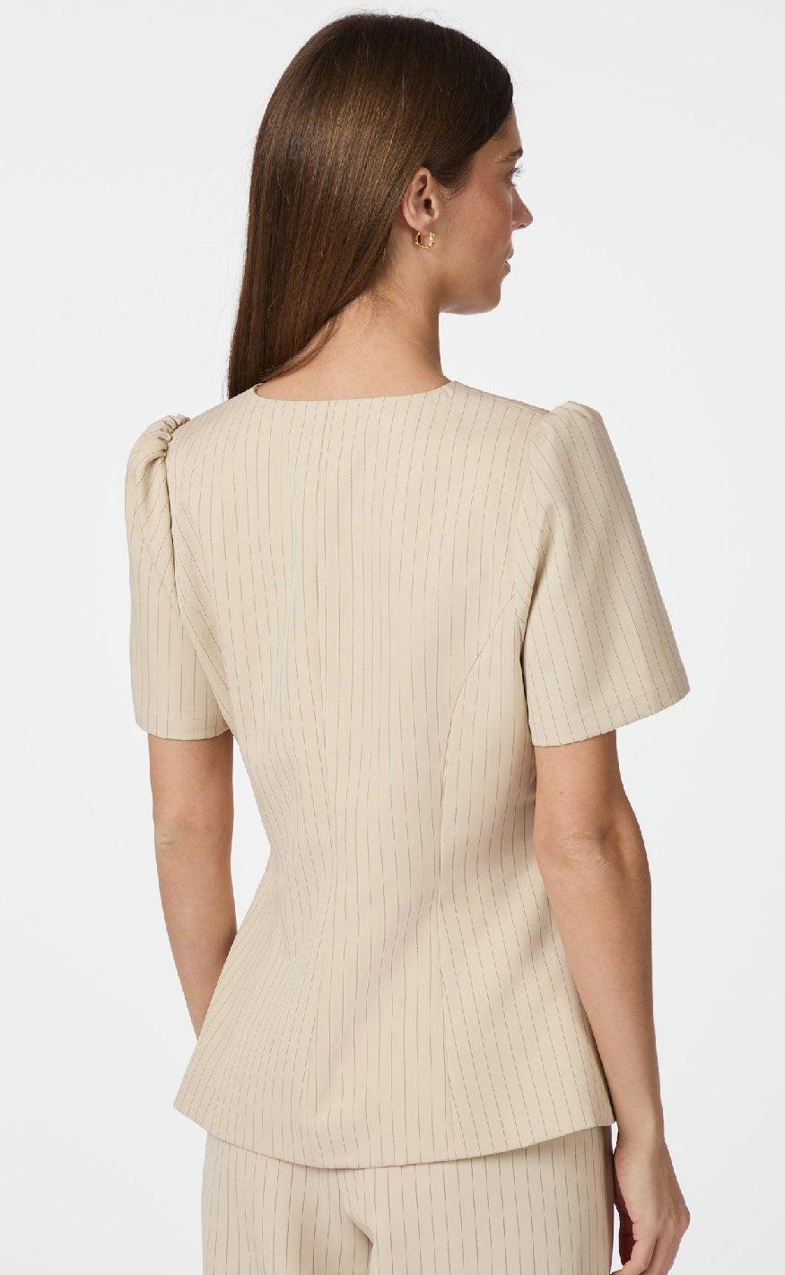 Neo Noir Bluse - Jules - Sand