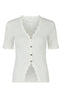 Neo Noir Bluse - Larifa Stitch - White