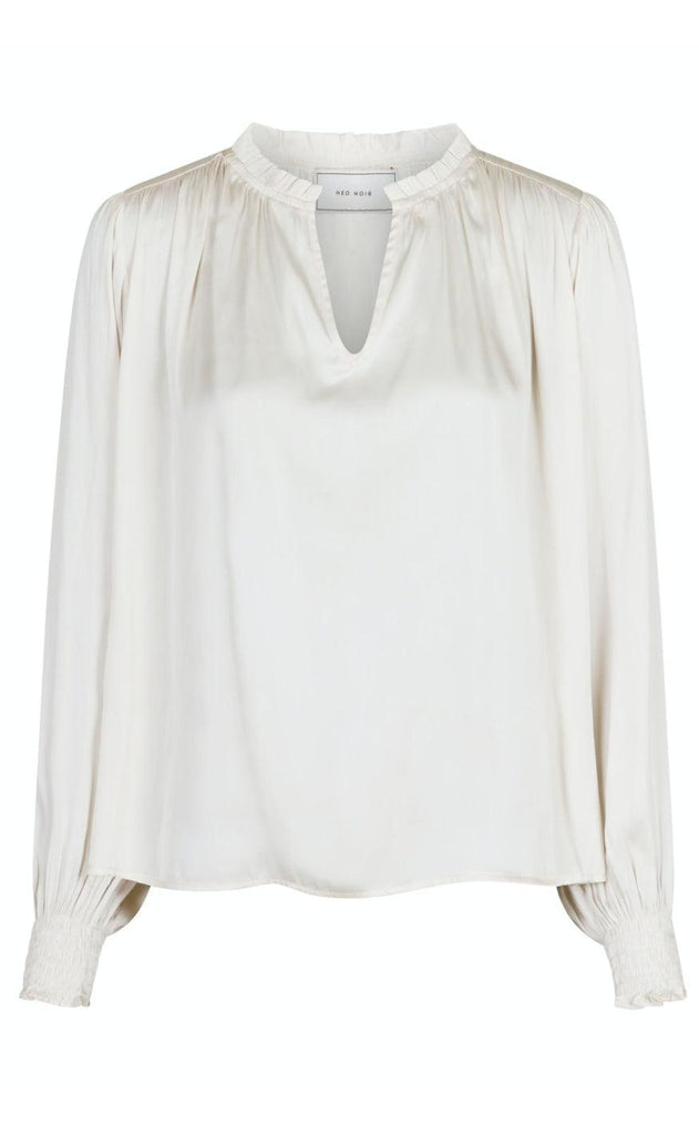 Neo Noir Bluse - Lucie - Off White