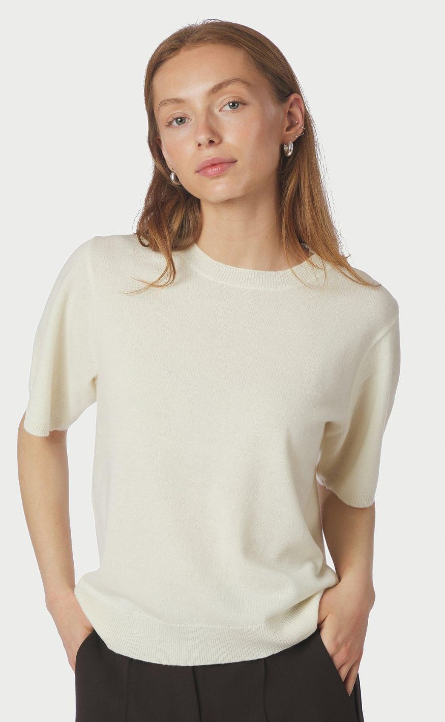 Neo Noir Bluse - Missy - Creme
