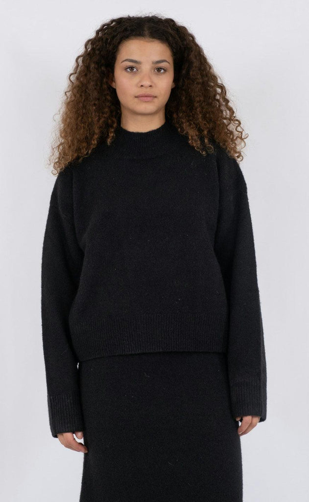 Neo Noir Bluse - Paulina - Black