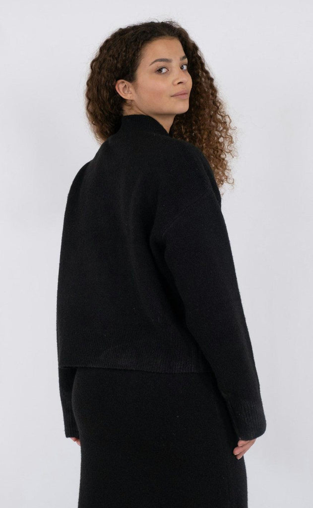 Neo Noir Bluse - Paulina - Black