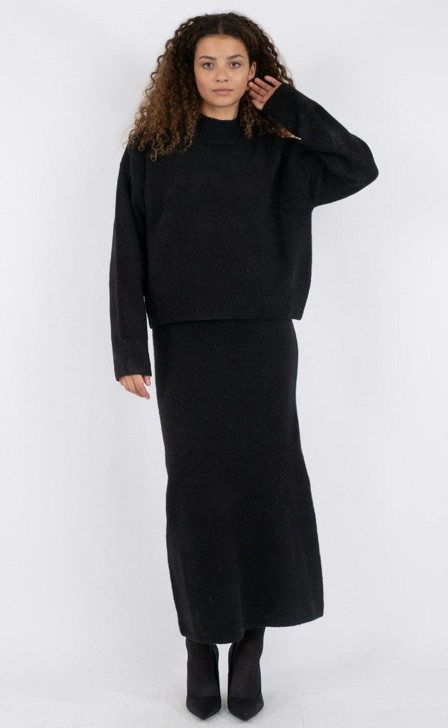 Neo Noir Bluse - Paulina - Black