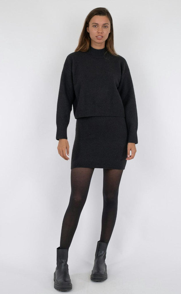 Neo Noir Bluse - Paulina - Black