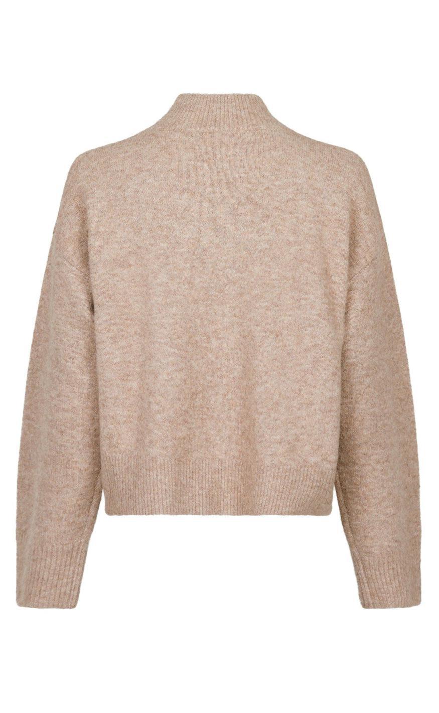 Neo Noir Bluse - Paulina - Sand Melange