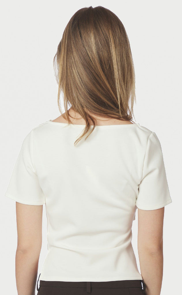 Neo Noir Bluse - Rasmine Soft - Off White