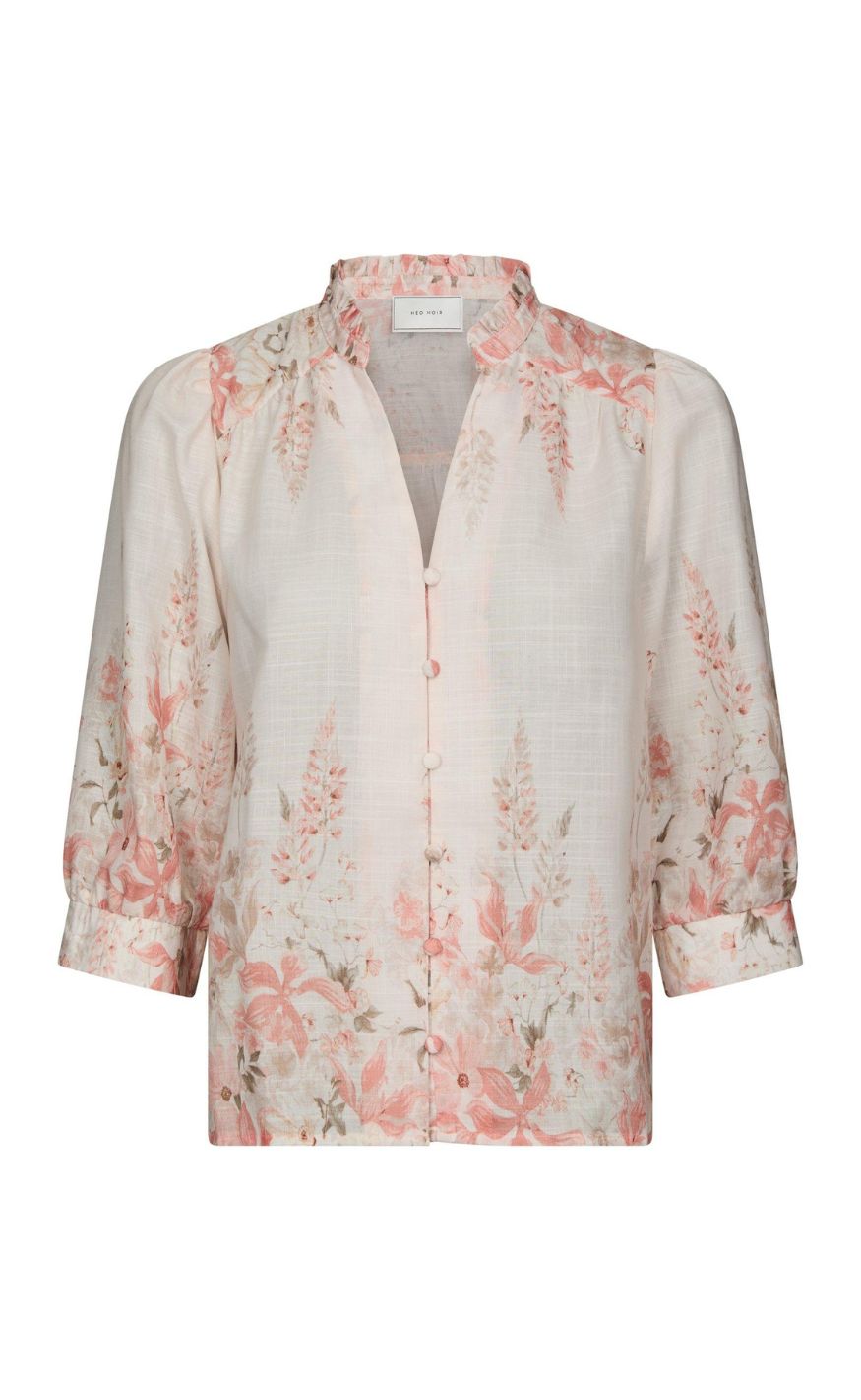 Neo Noir Bluse - Roselle Blooming - Misty Rose