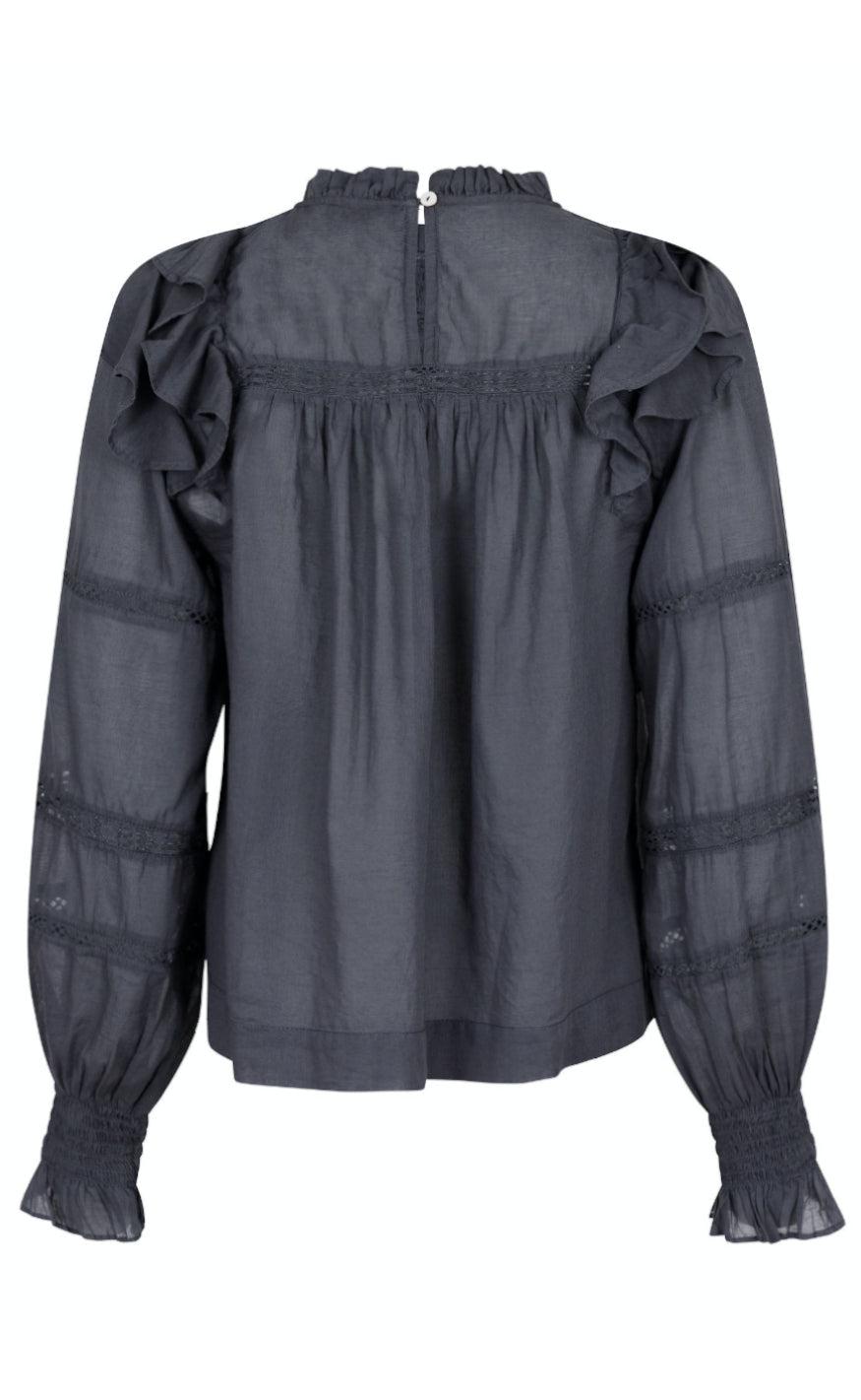 Neo Noir Bluse - Sarna - Dark Grey