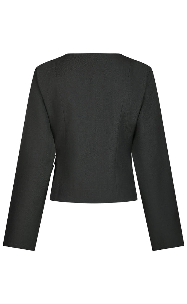 Neo Noir Bluse - Simmi - Dark Grey