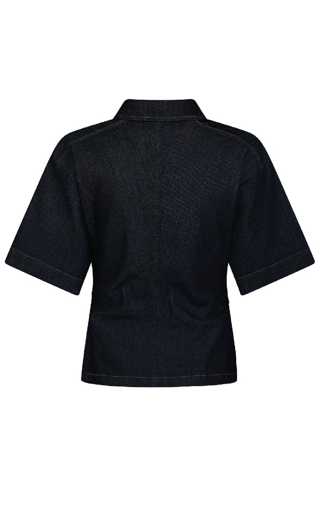 Neo Noir Bluse - Spenda - Dark Blue