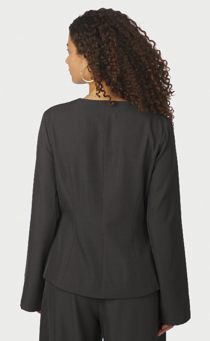 Neo Noir Bluse - Toots Structure - Dark Grey