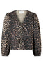 Neo Noir Bluse - Tova - Leopard