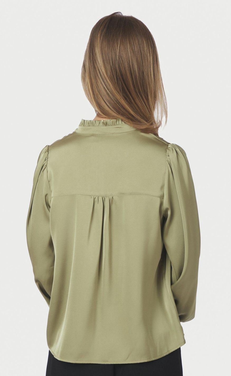 Neo Noir Bluse - Zamola - Dusty Army