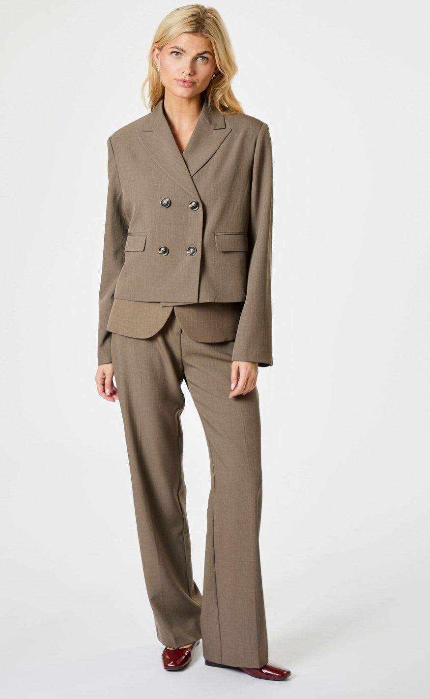 Neo Noir Bukser - Alice Structure - Khaki