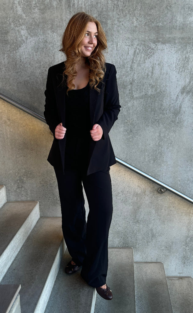 Neo Noir Bukser - Alice Suit - Black