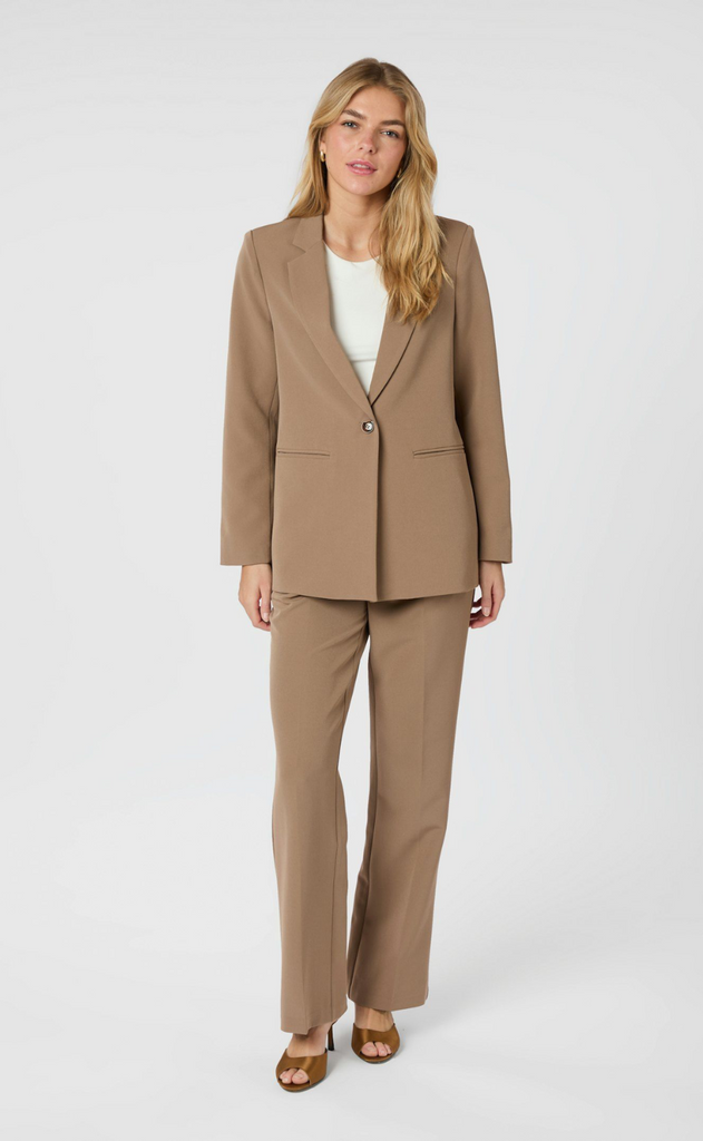 Neo Noir Bukser - Alice Suit - Dusty Brown