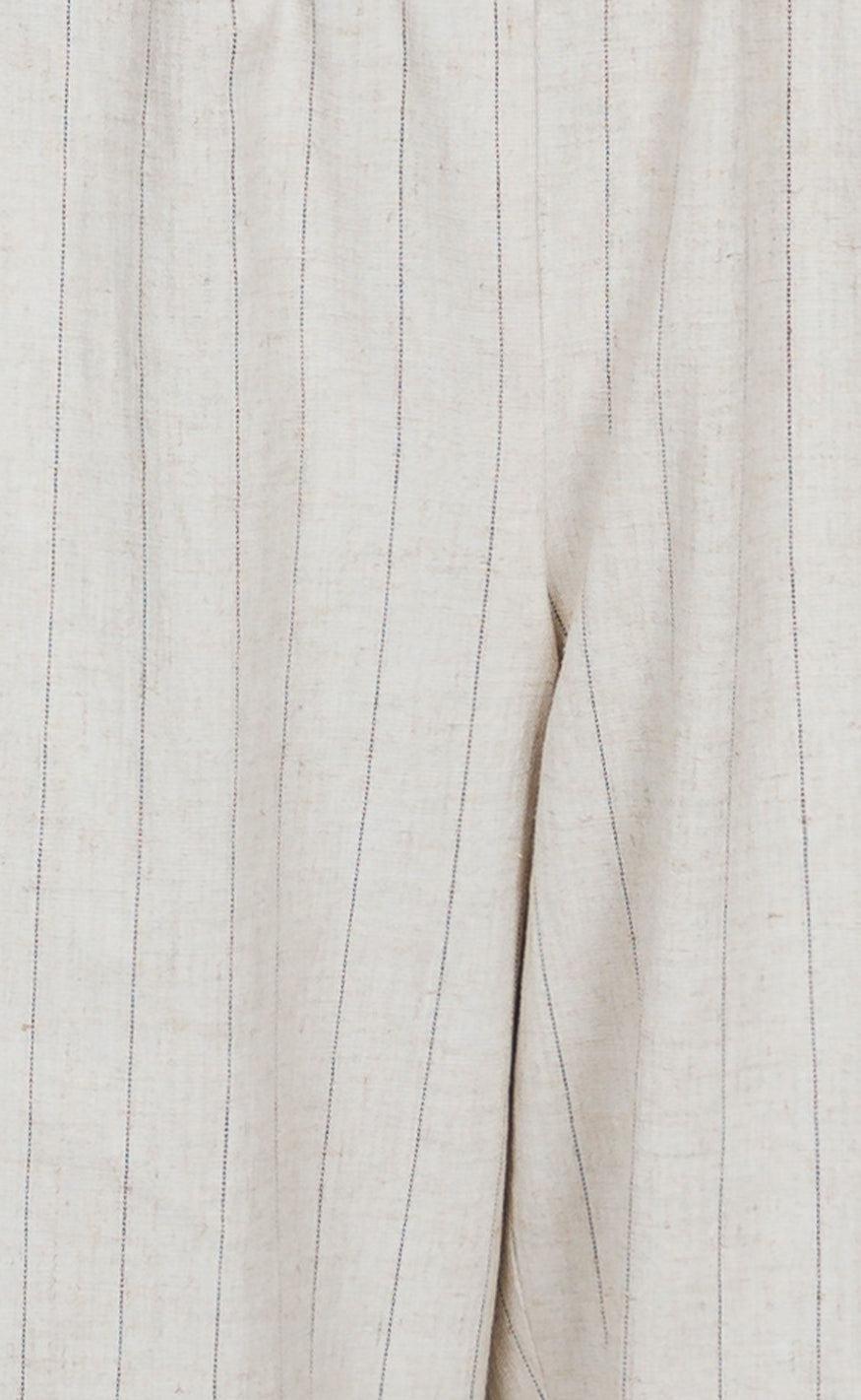 Neo Noir Bukser - Astra Summer Stripe - Natural